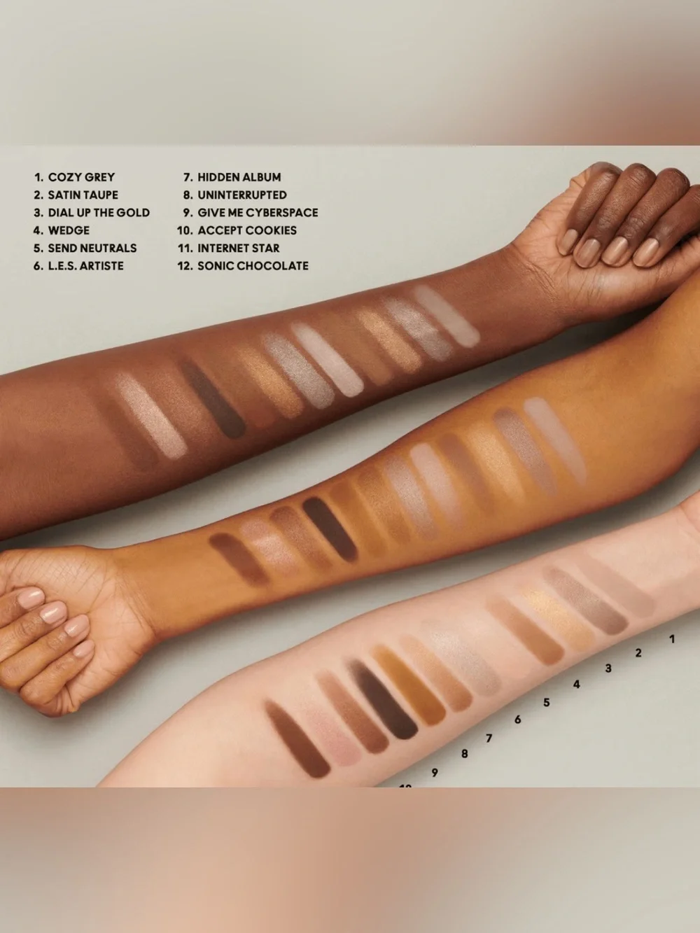 MAC Connect In Colour Eyeshadow 12 Pan Palette • Unfiltered Nudes • New in Box - Picture 7 of 10